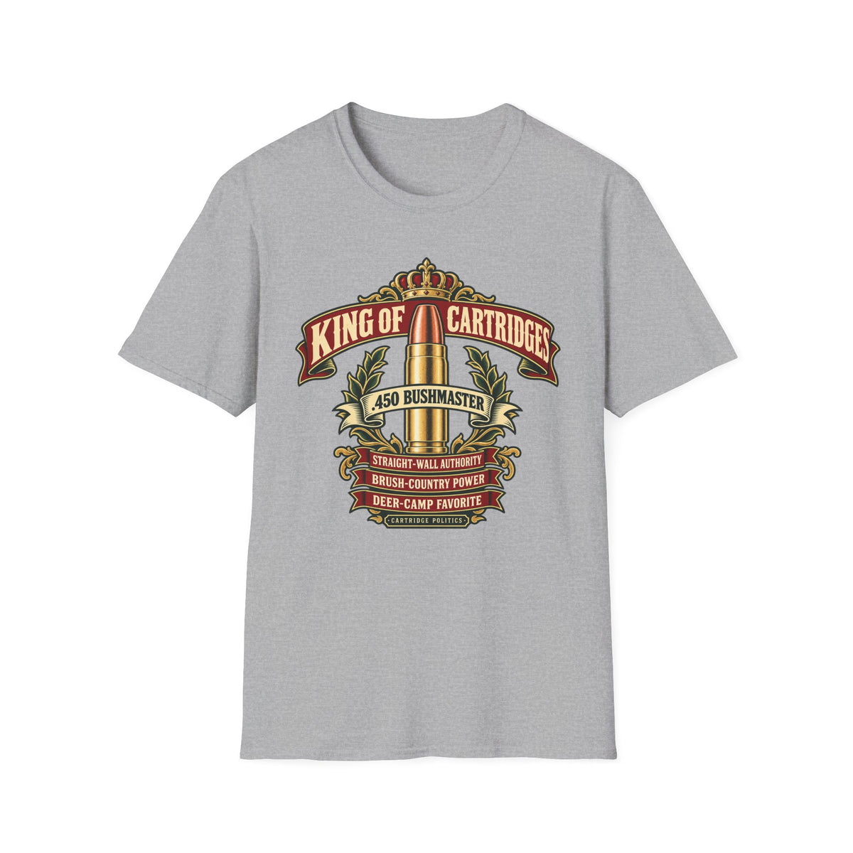 King of Cartridges .450 Bushmaster T-shirt
