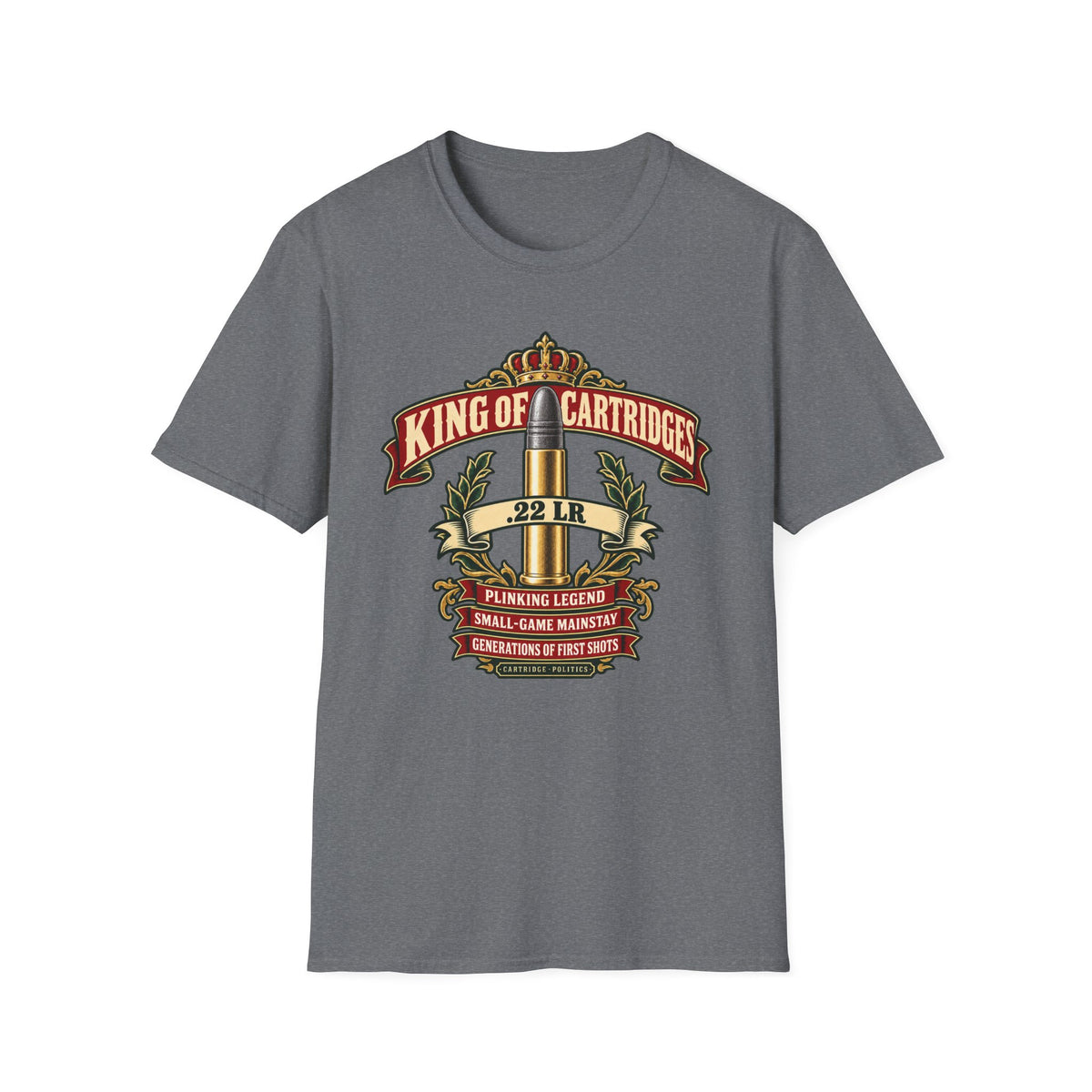 King of Cartridges .22 LR T-shirt