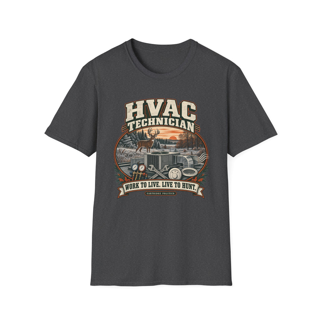 Old School HVAC Technician T-shirt