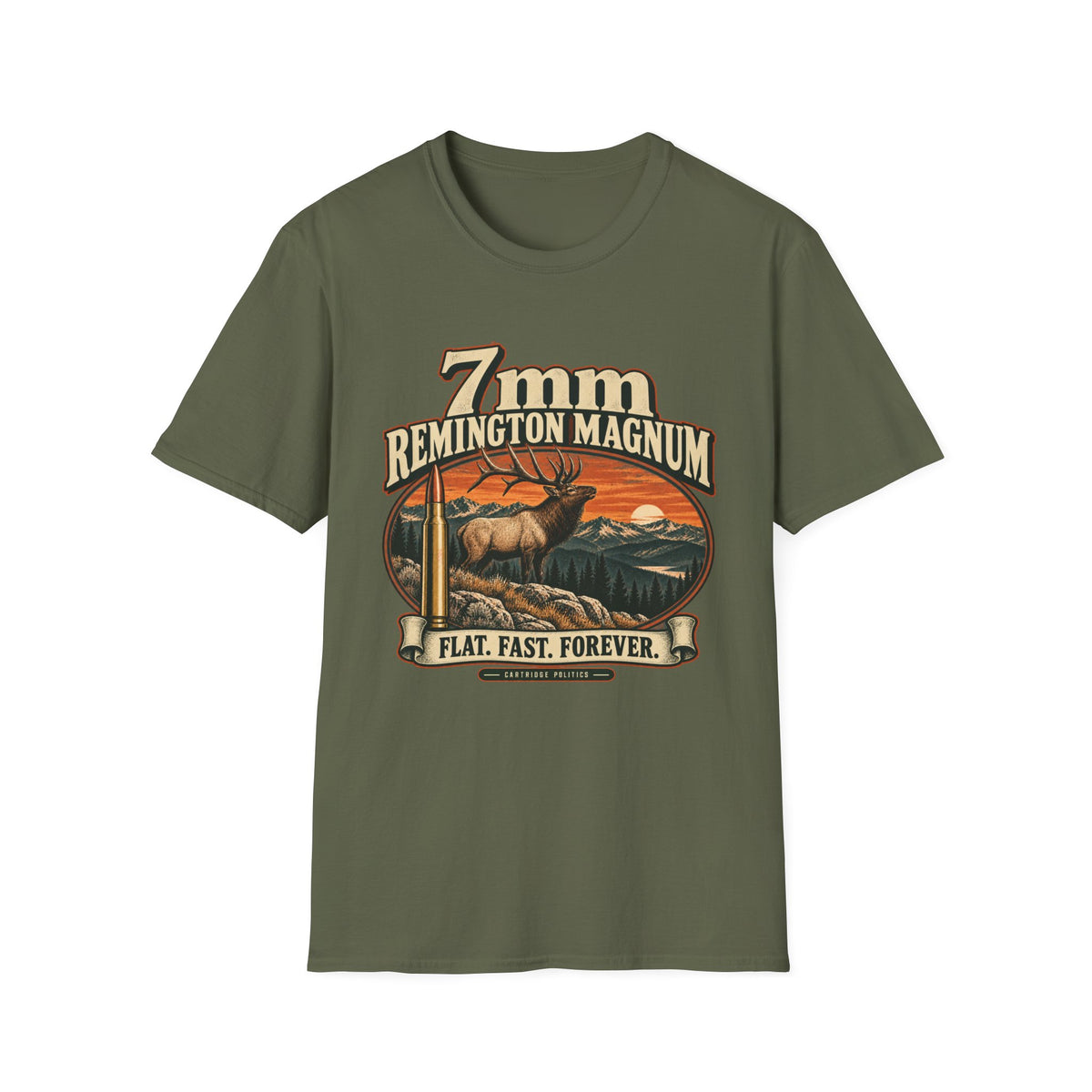 Old School 7mm Rem Mag T-shirt