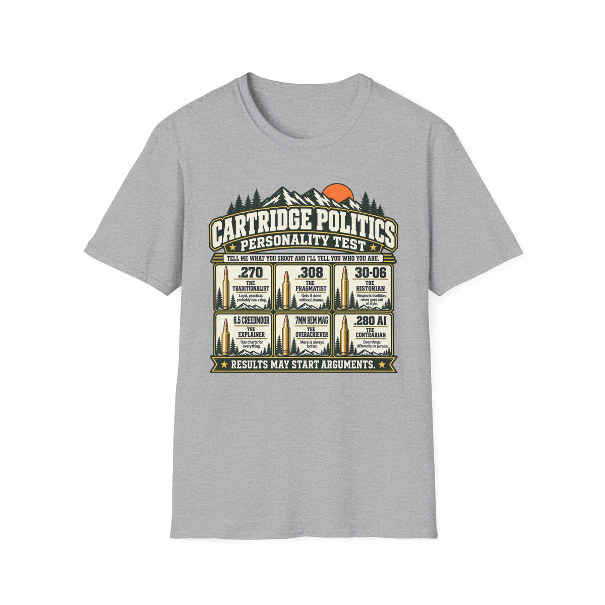 Cartridge Personality Test T-shirt
