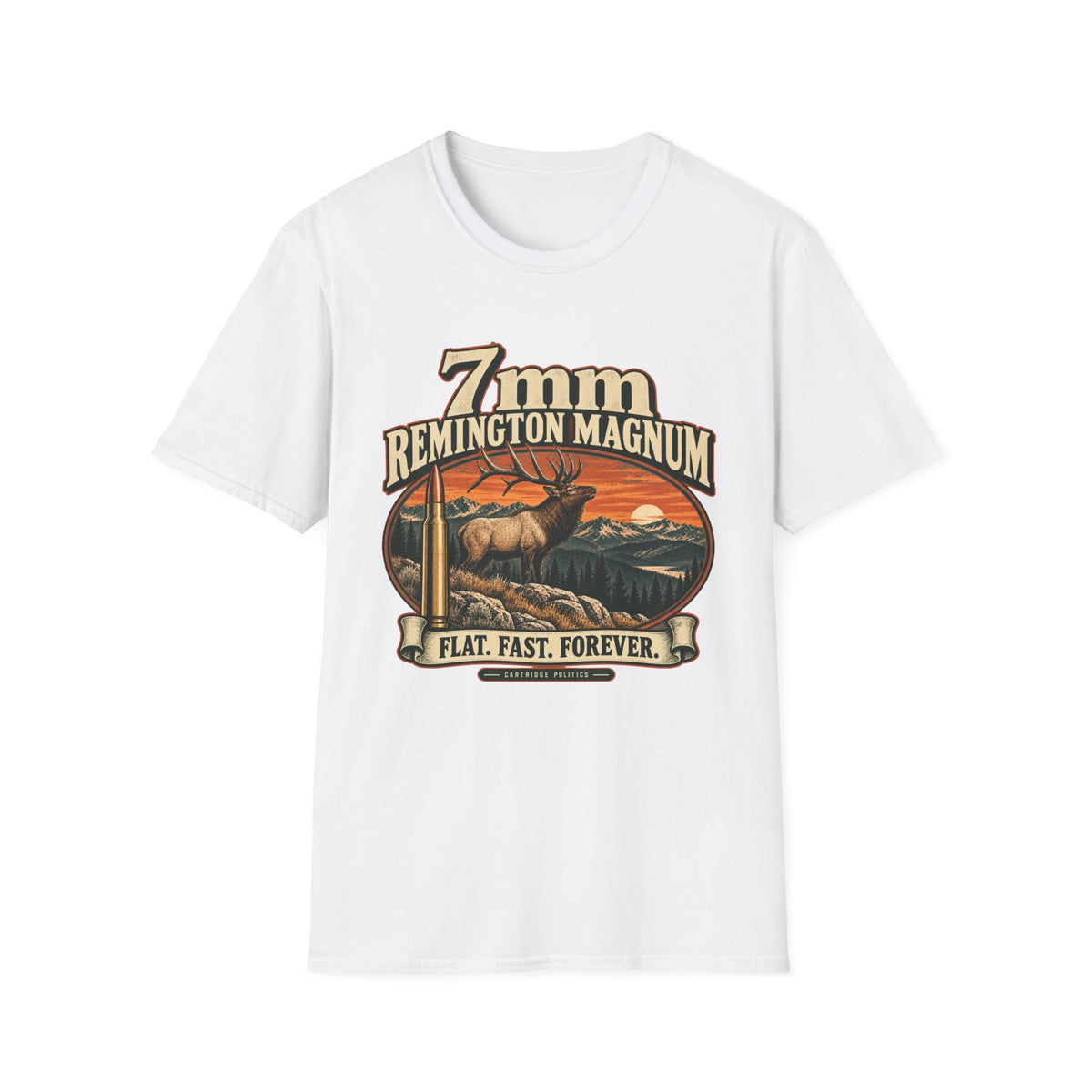 Old School 7mm Rem Mag T-shirt