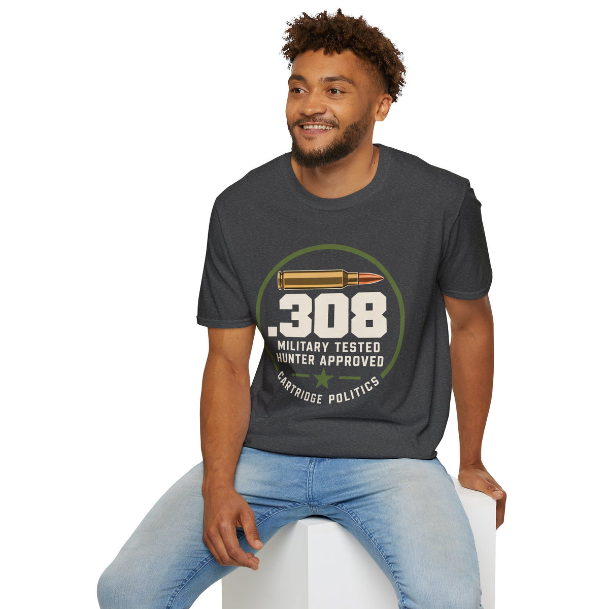 .308 Military Tested Hunter Approved T-shirt