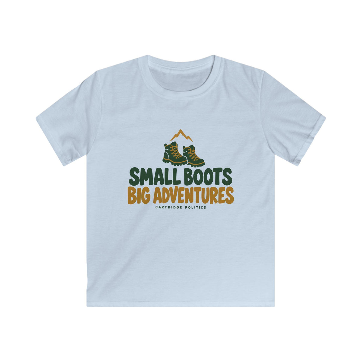 Kids Small Boots Big Adventures T-shirt