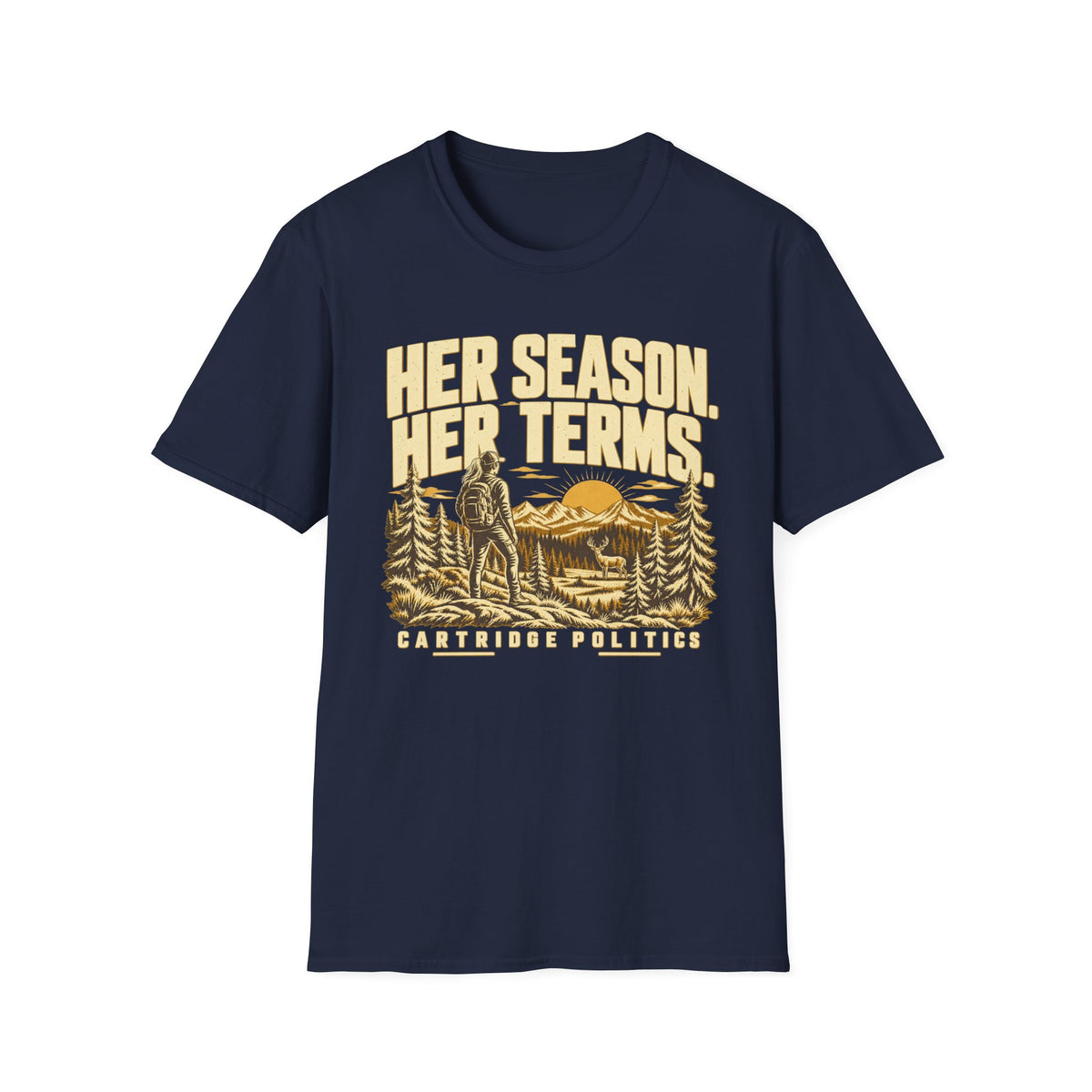 Her Season Her Terms T-shirt