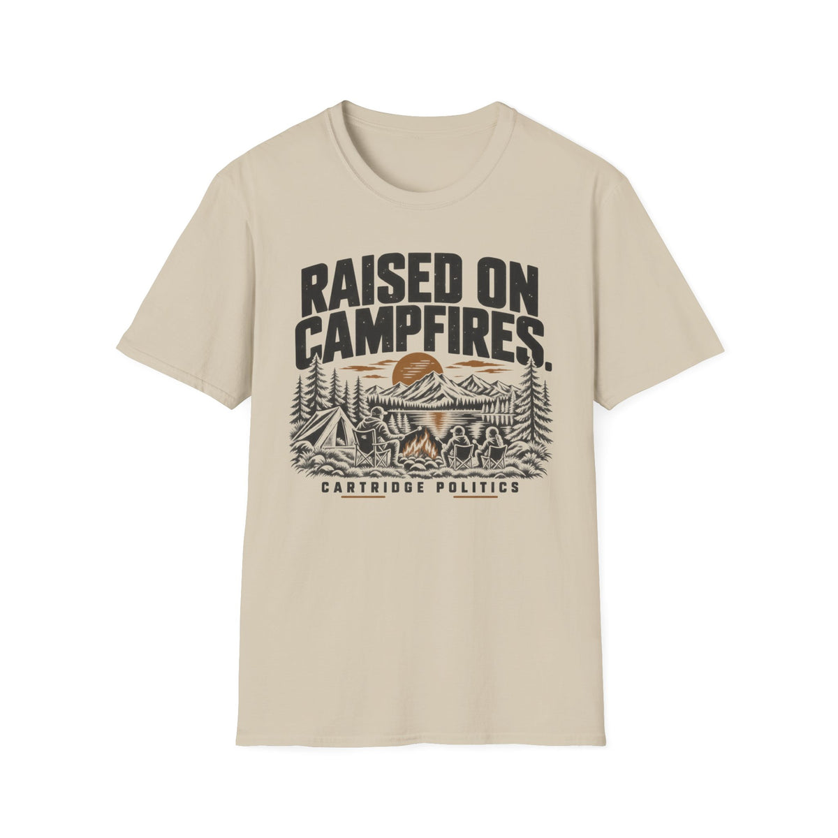 Raised on Campfires T-shirt