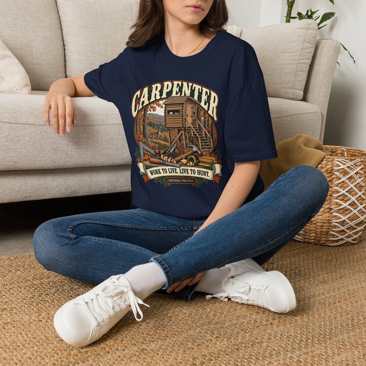 Old School Carpenter T-shirt