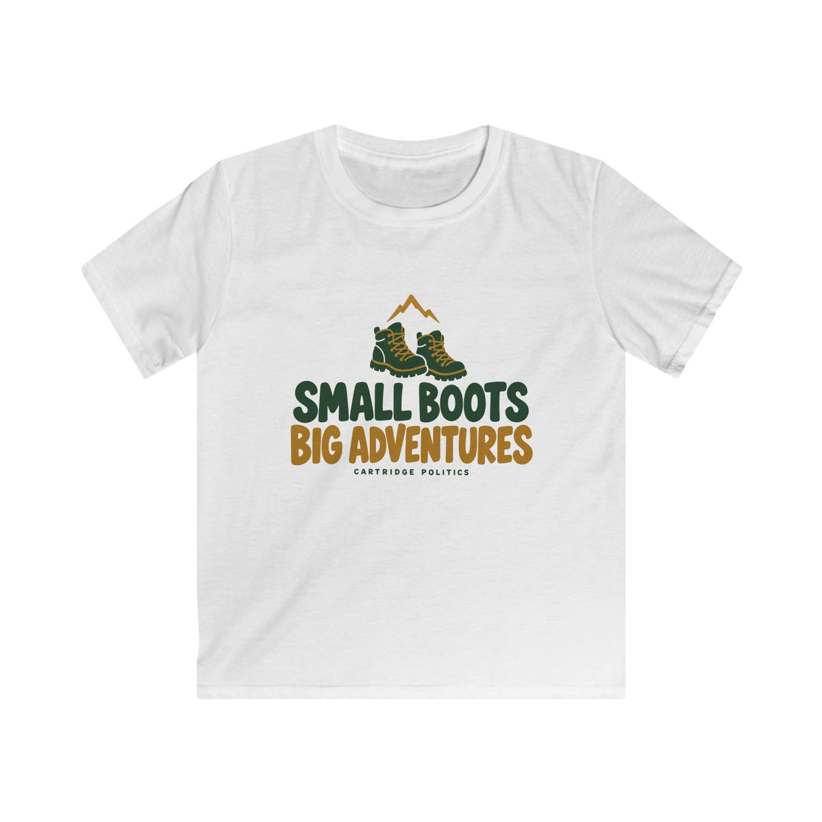 Kids Small Boots Big Adventures T-shirt