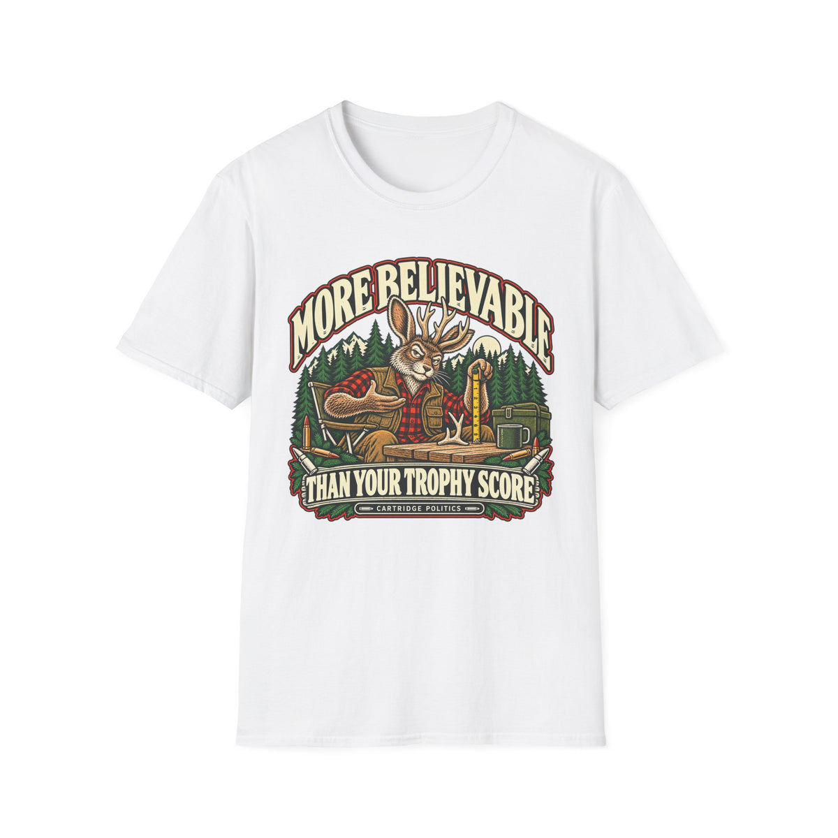More Believable Than Jackalope T-shirt