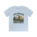 Kids Less Scrolling More Summits Elk T-shirt