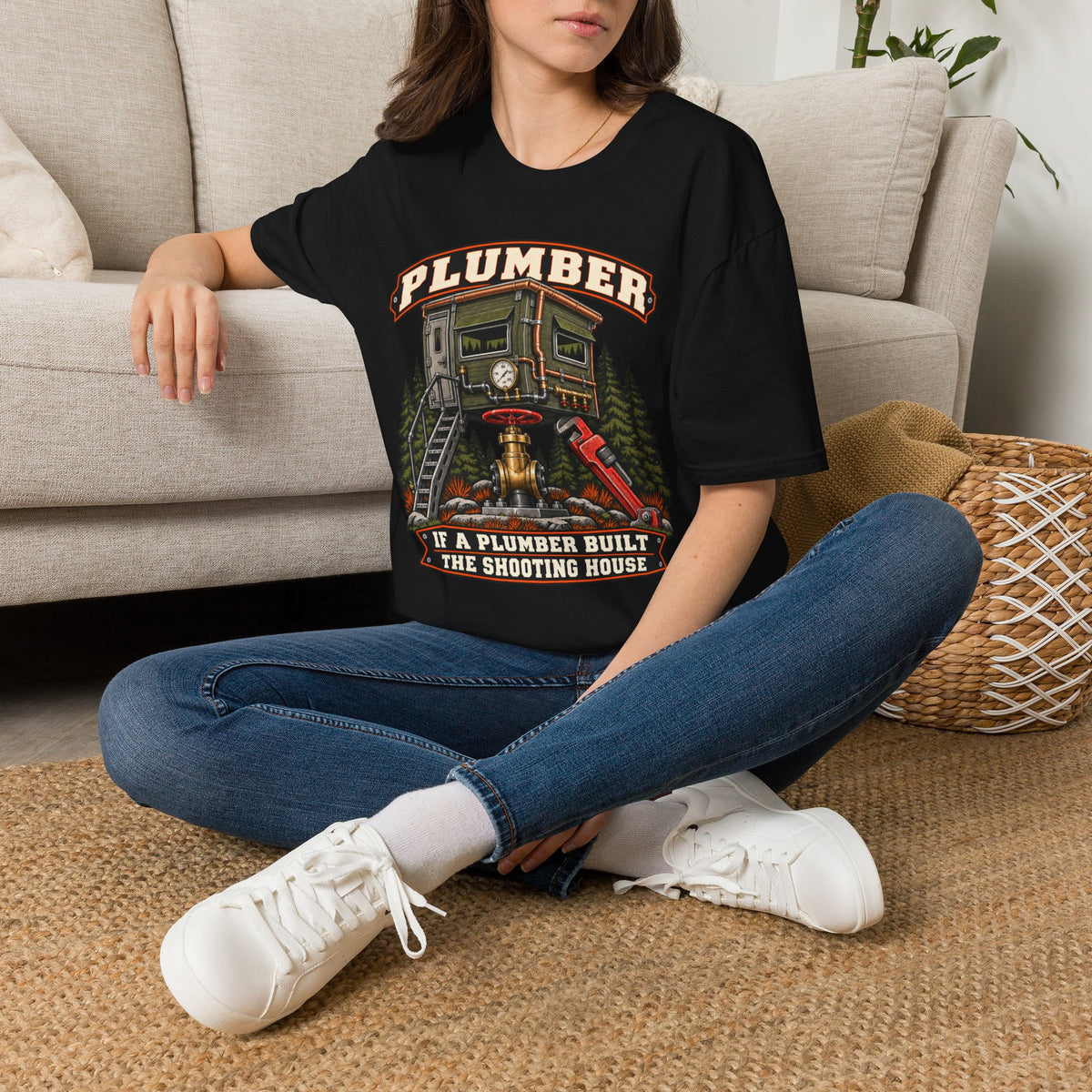 Plumber Shoot House T-shirt