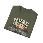 Old School HVAC Technician T-shirt