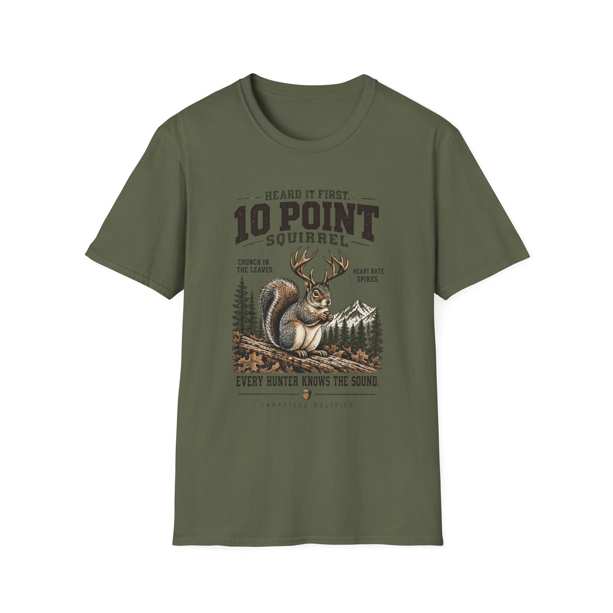 10 Point Squirrel T-shirt