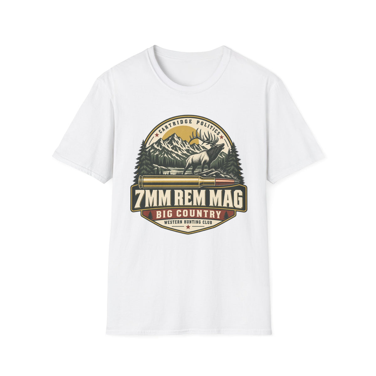 7mm Rem Mag Shield T-shirt