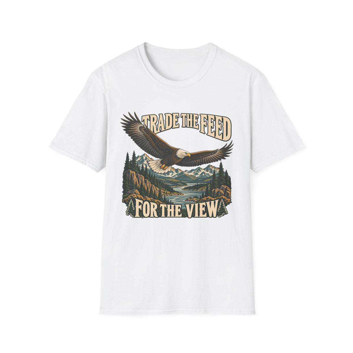 Trade The Feed Eagle T-shirt