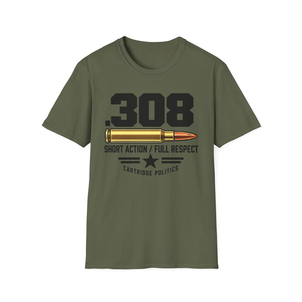.308 Short Action Full Respect T-shirt