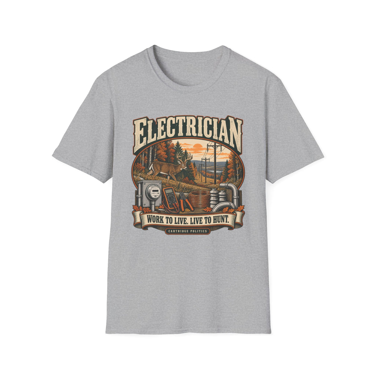 Old School Electrician T-shirt
