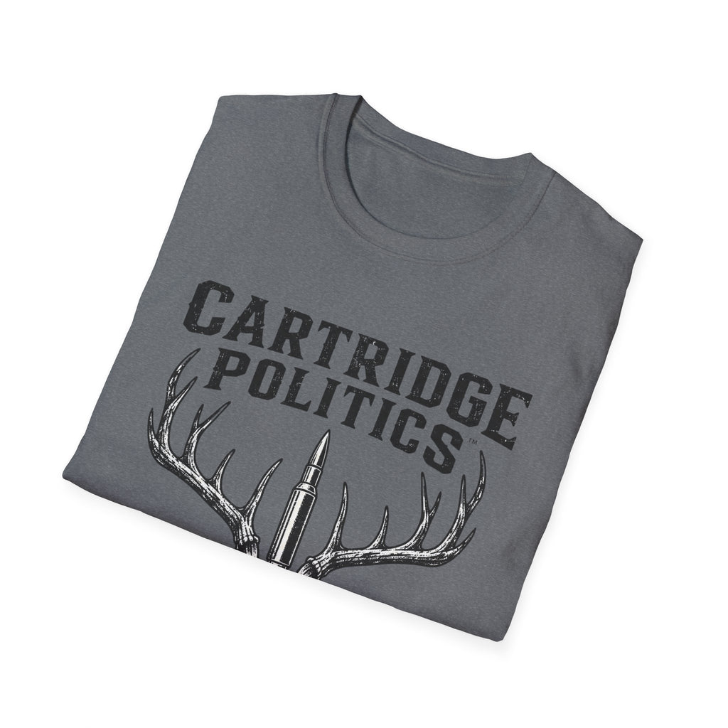 Cartridge Politics Same Game Different Arguments T-shirt