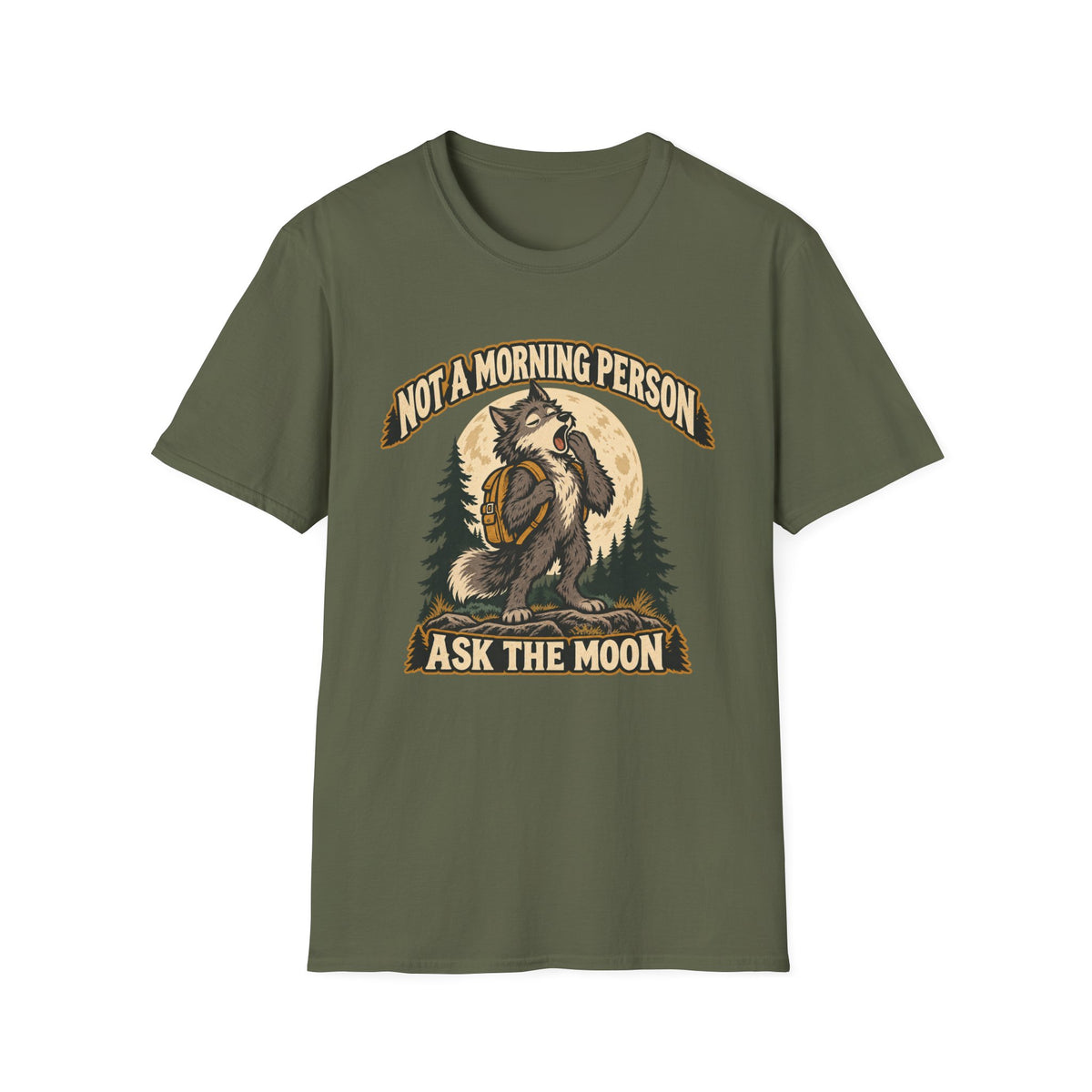 Not a Morning Person Werewolf T-shirt