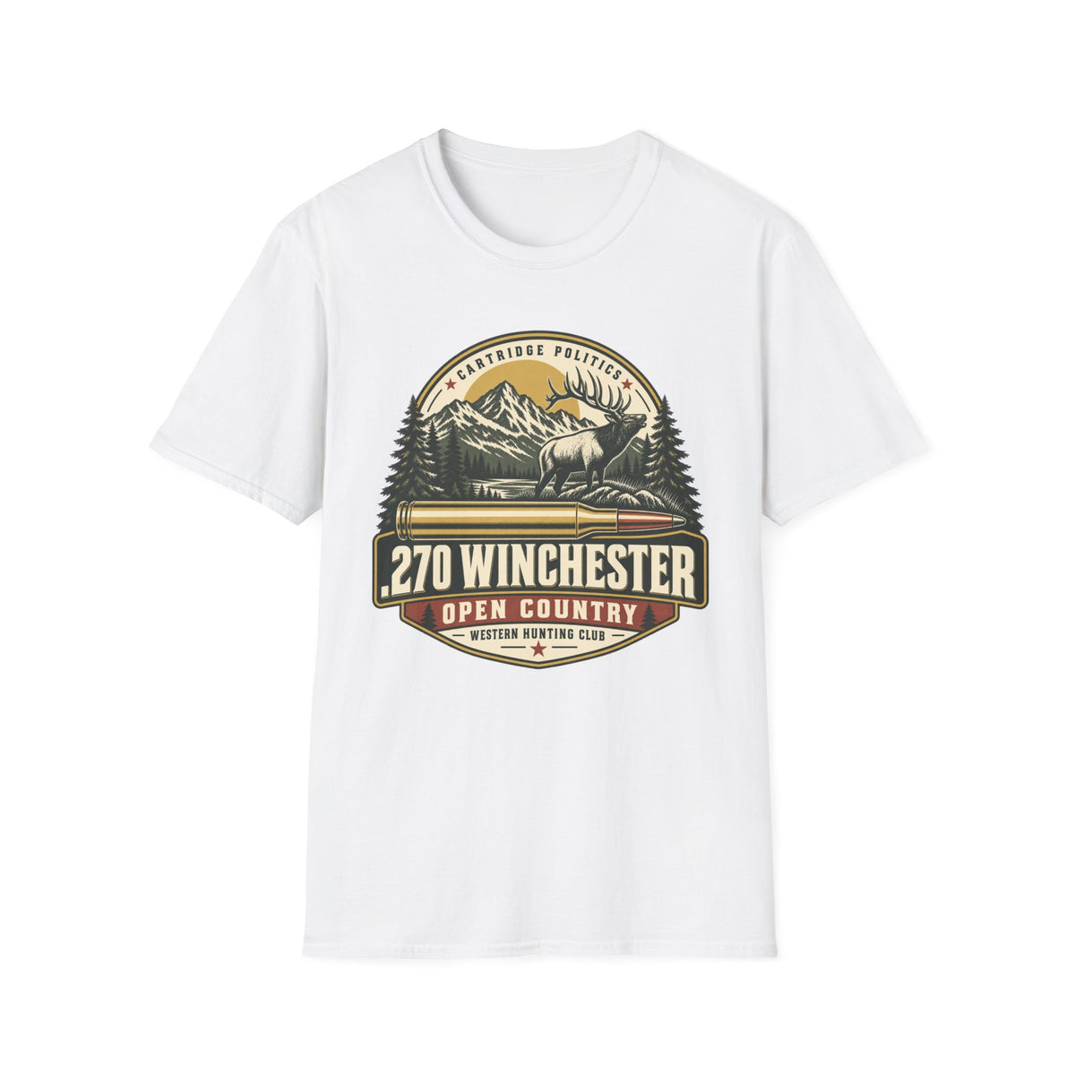 .270 Winchester Shield T-shirt