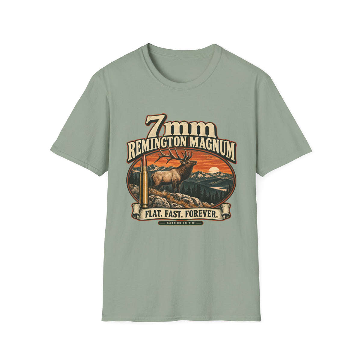 Old School 7mm Rem Mag T-shirt