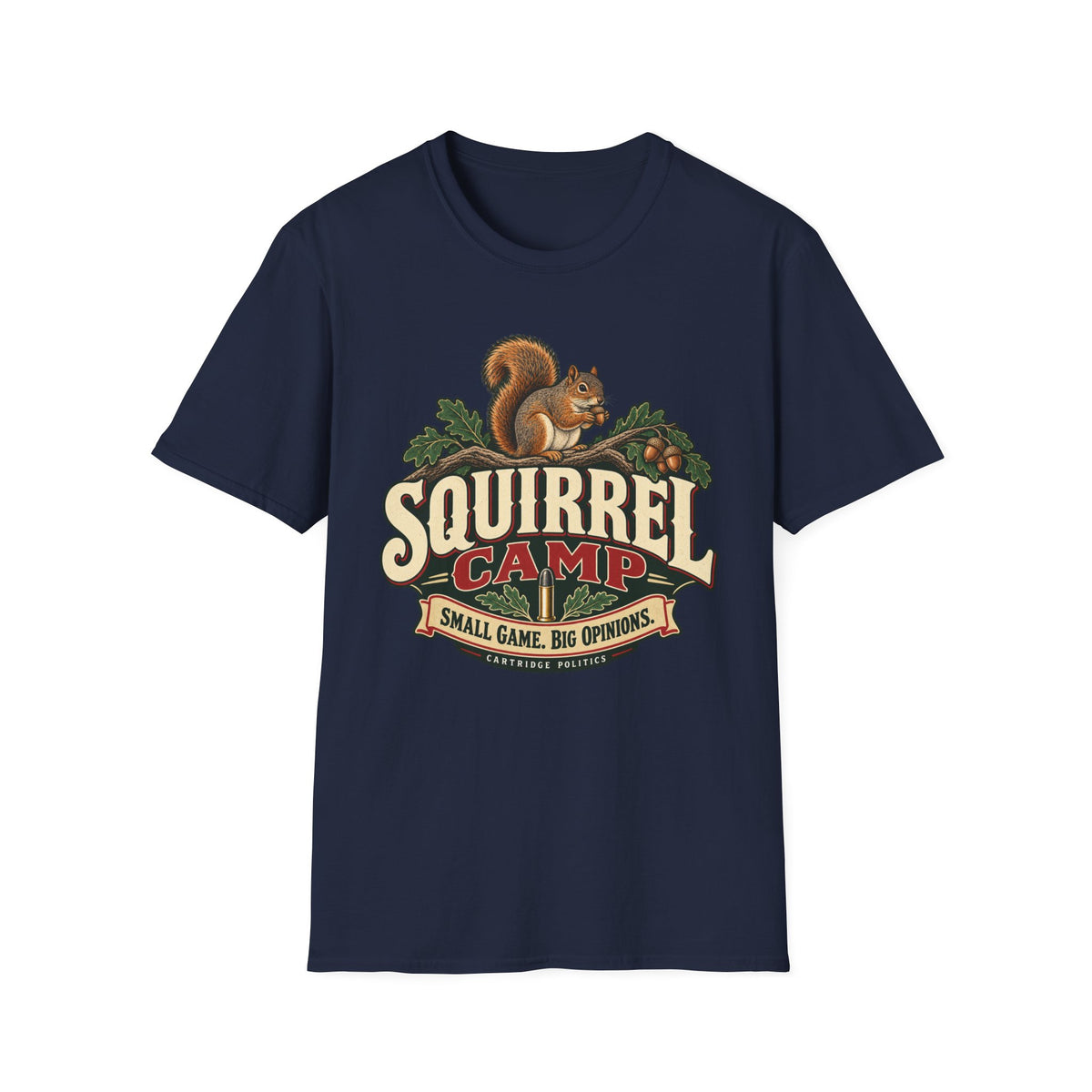 Squirrel Camp .22 lr T-shirt