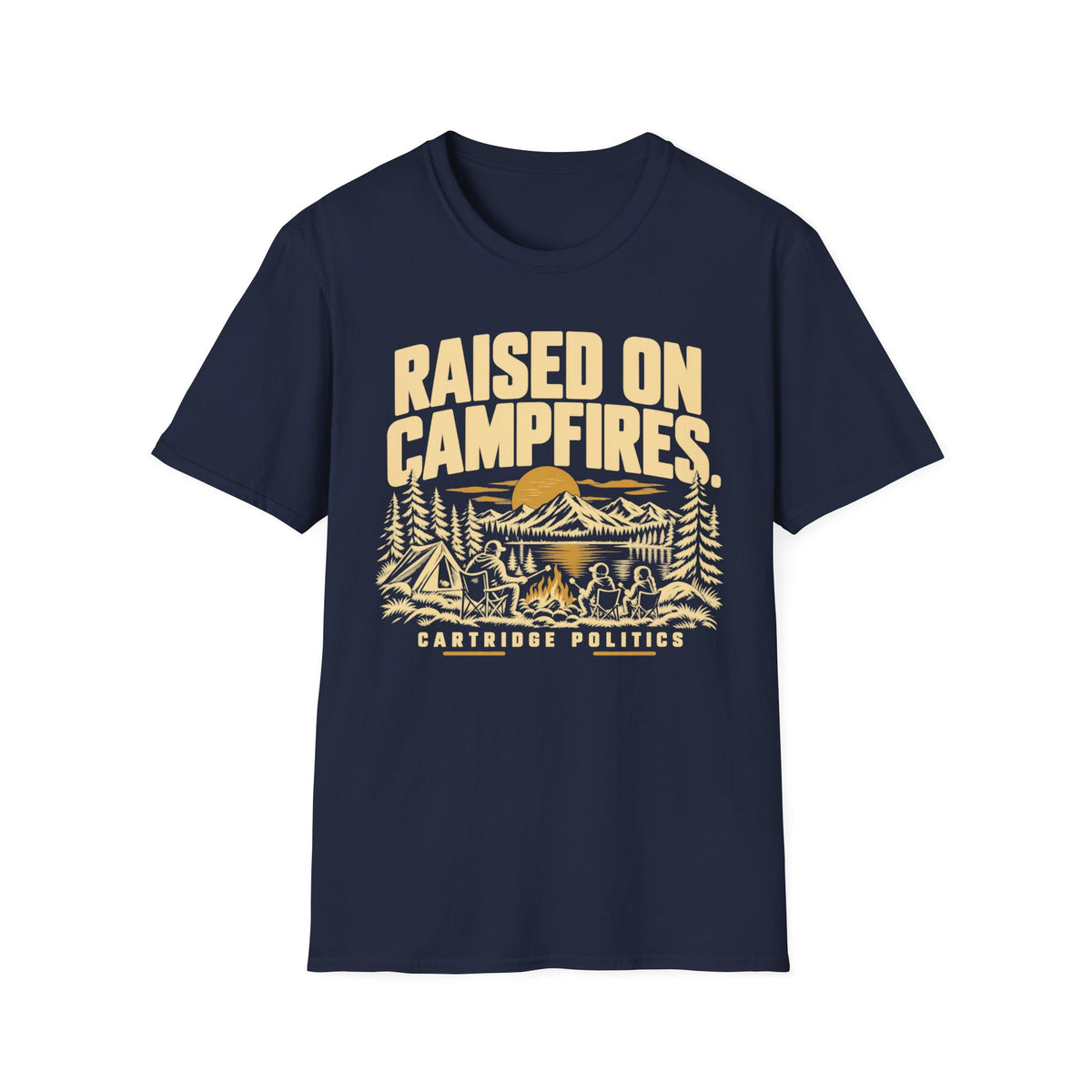 Raised on Campfires T-shirt