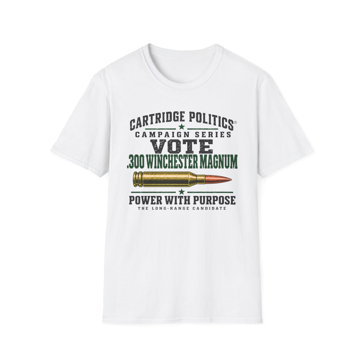 Vote .300 Winchester Magnum T-shirt