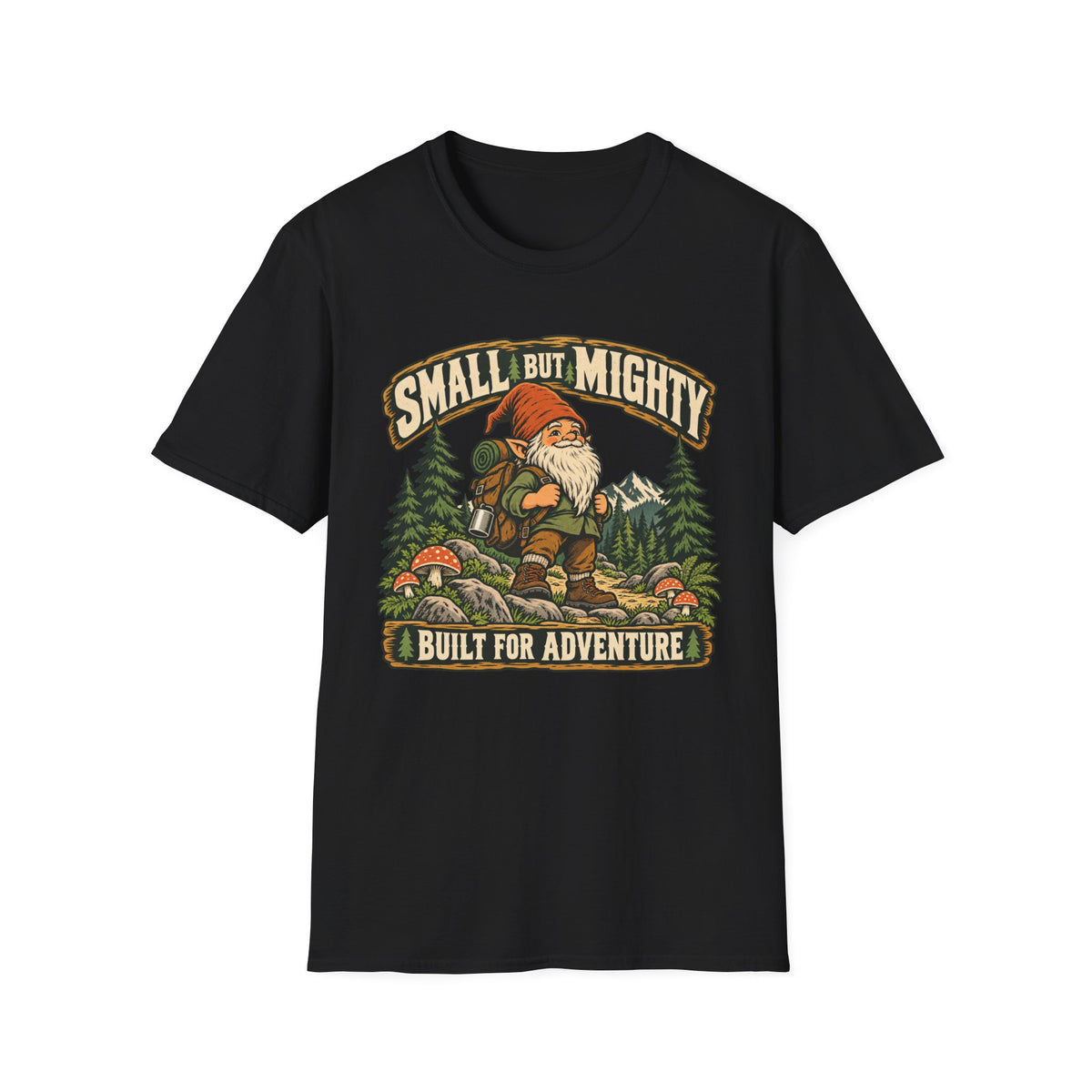 Kids Small But Mighty Gnome T-shirt