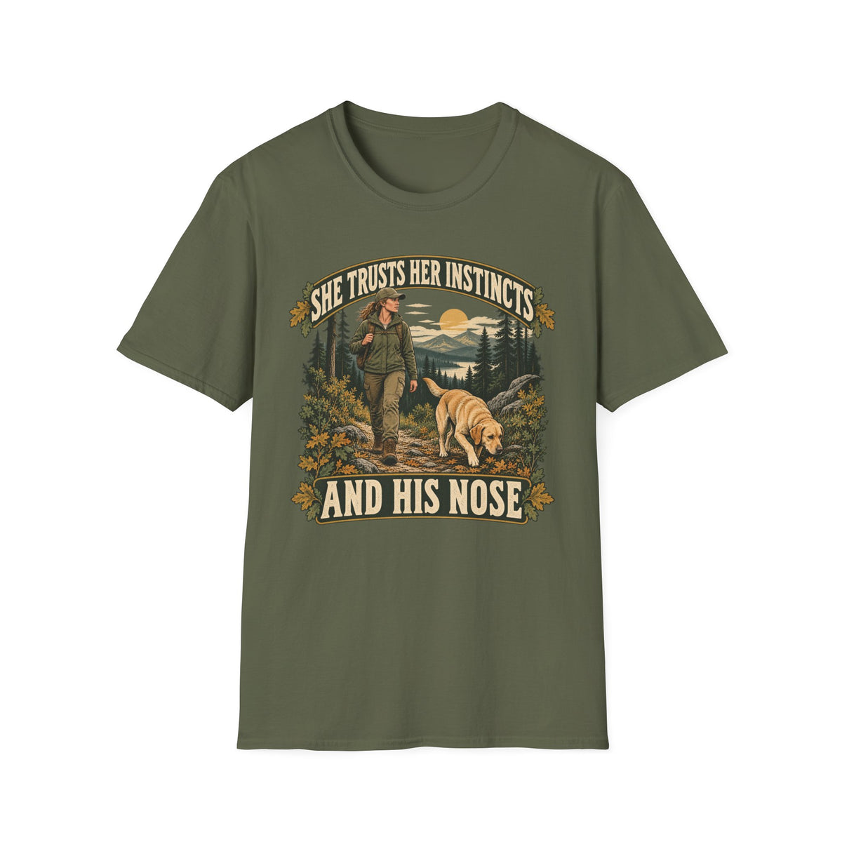 She Trusts Her Instincts T-shirt