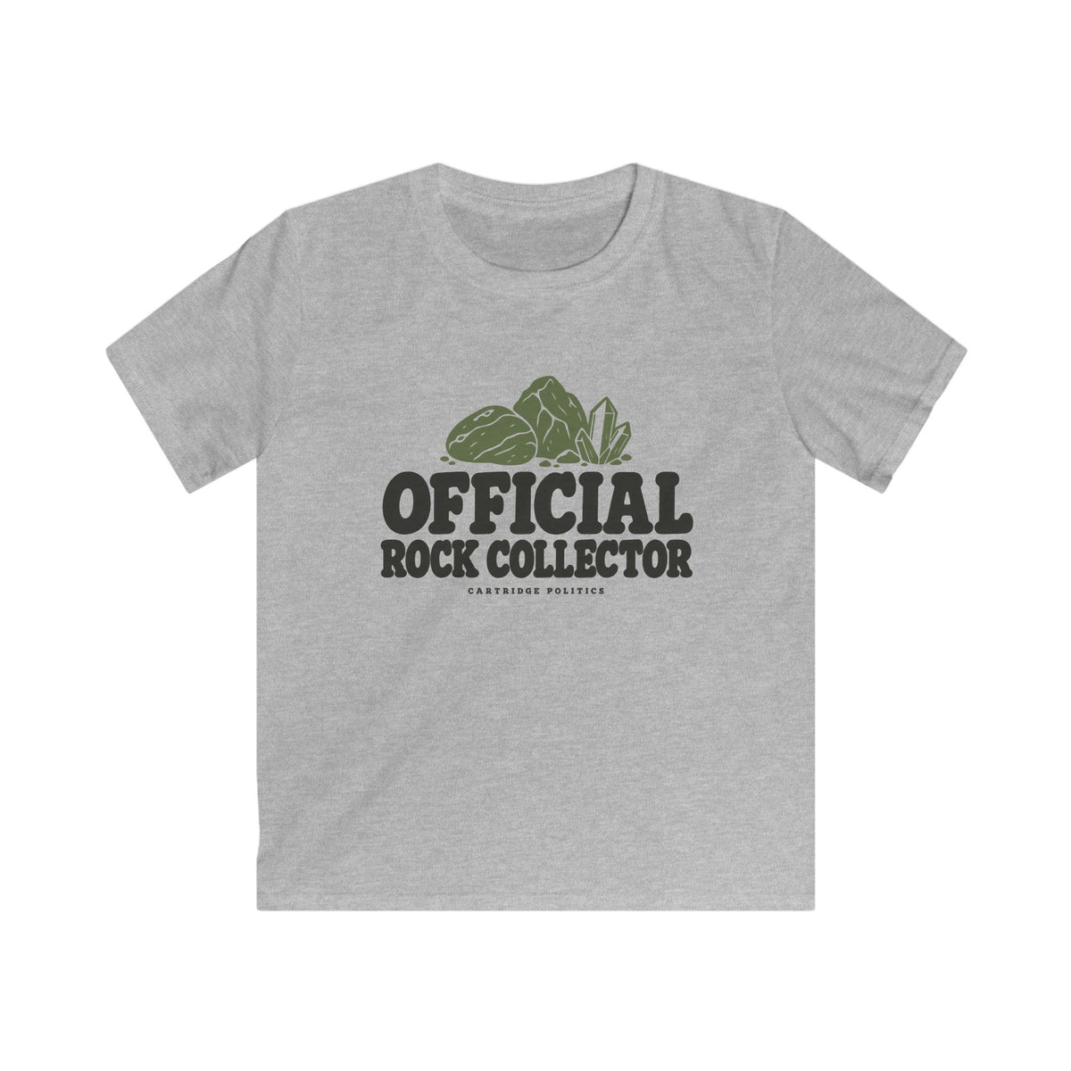 Kids Official Rock Collector T-shirt