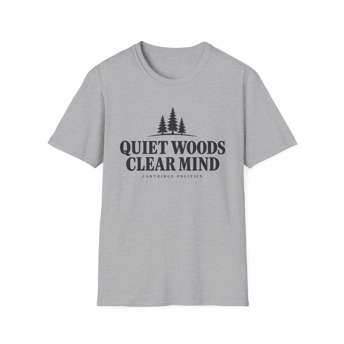 Quiet Woods Clear Mind T-shirt