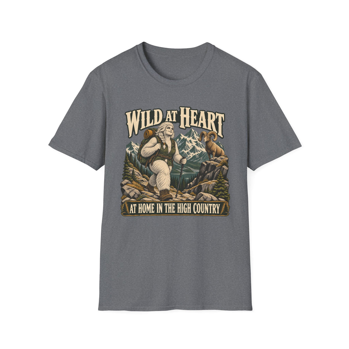 Wild At Heart Yeti T-shirt