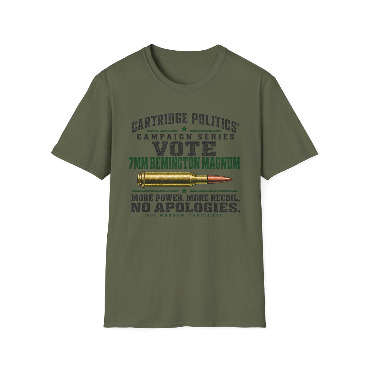 Vote 7mm Remington Magnum T-shirt