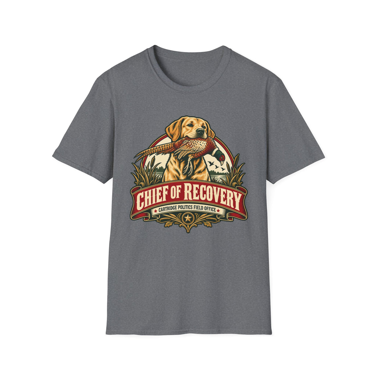 Yellow Lab Chief of Recovery T-shirt