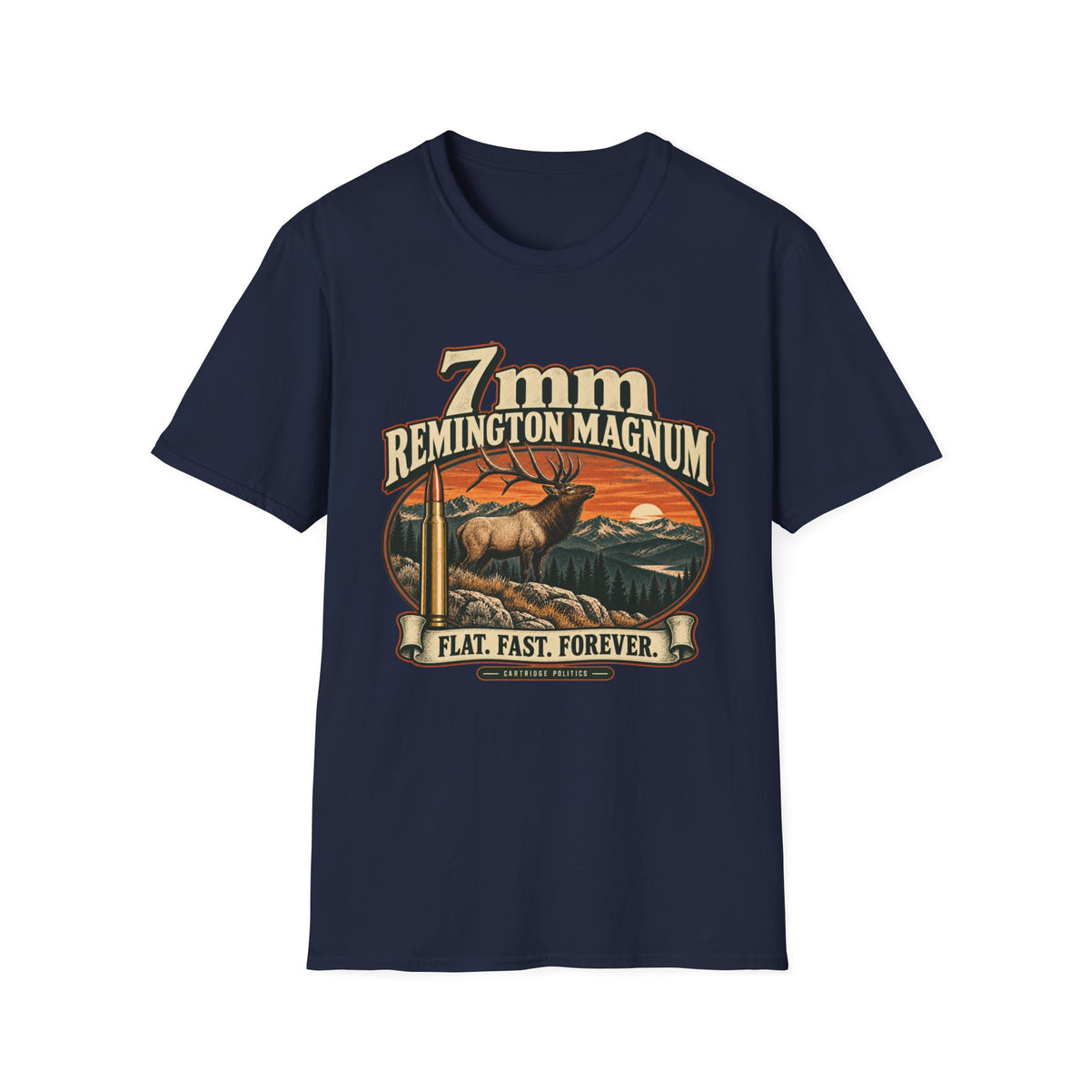 Old School 7mm Rem Mag T-shirt