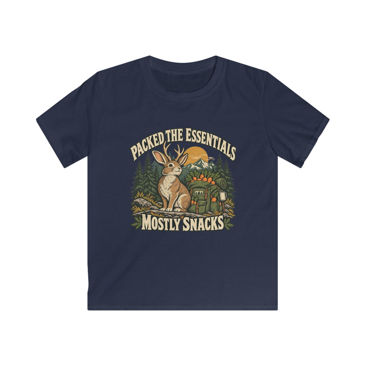 Kids Packed the Essentials Jackalope T-shirt