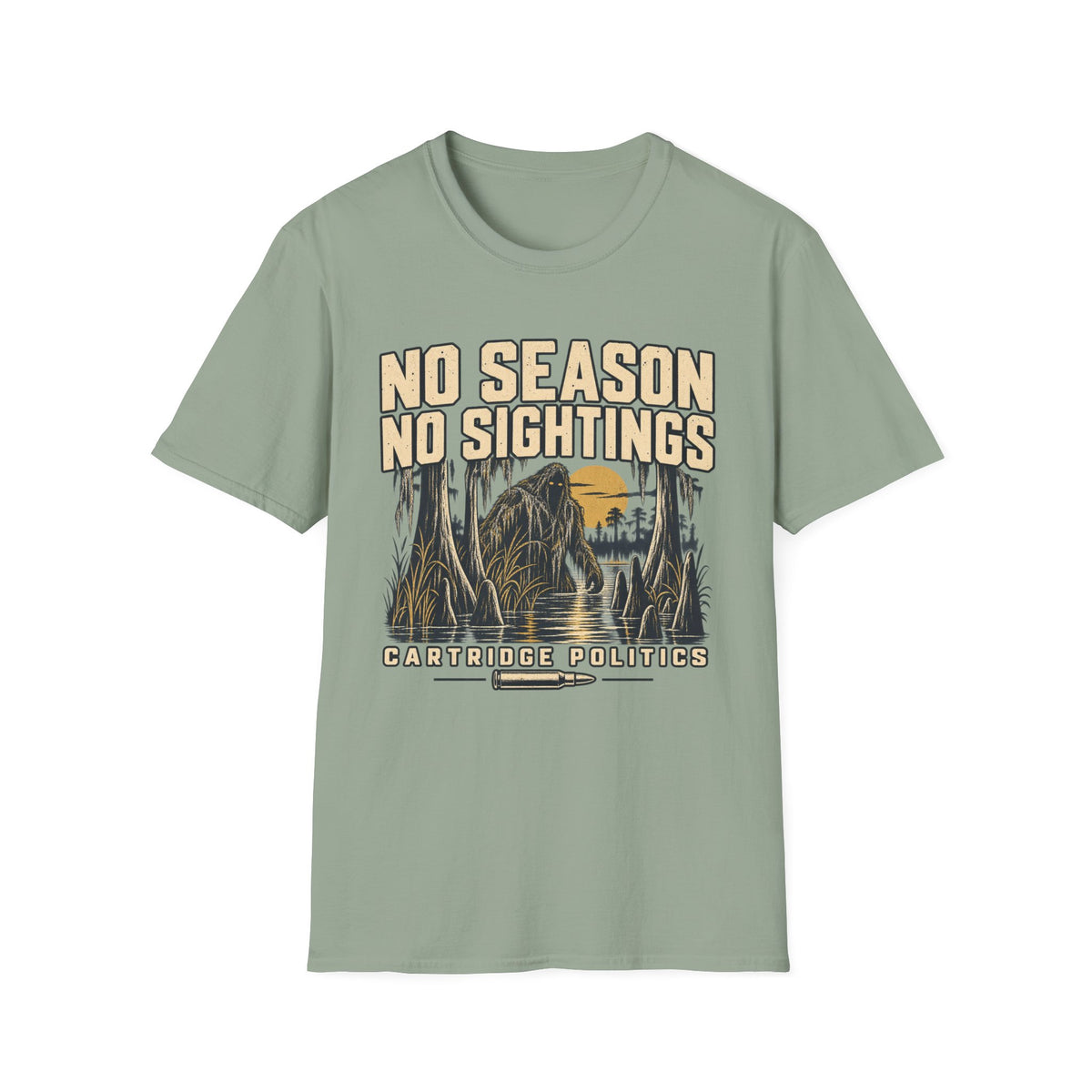 Swamp Guardian No Season No Sightings T-shirt