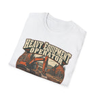 Old School Heavy Equipment Operator T-shirt