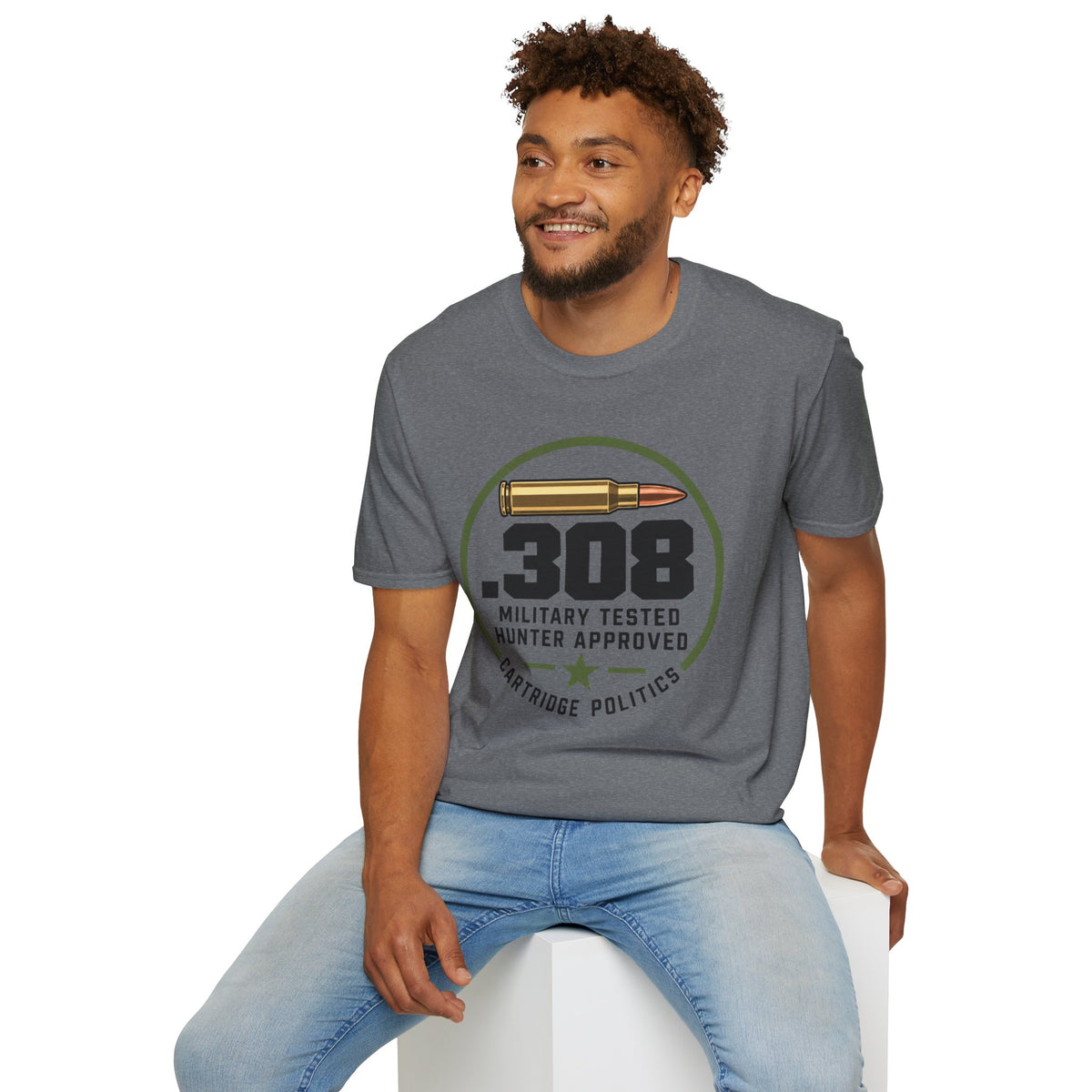 .308 Military Tested Hunter Approved T-shirt