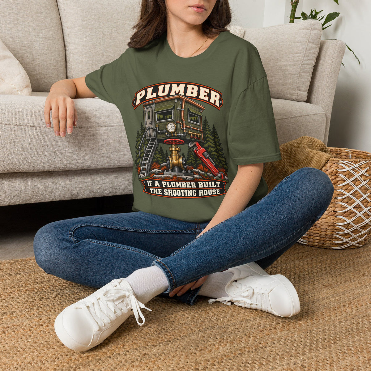 Plumber Shoot House T-shirt